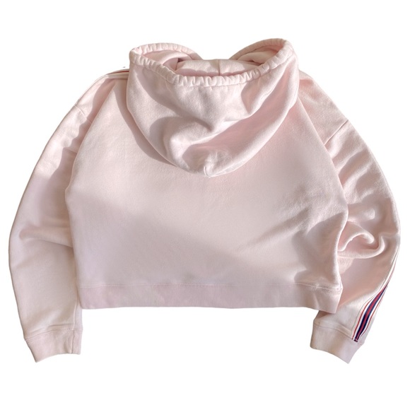 TNA Cropped Baby Pink Y2K Hoodie (Size S) - Picture 3 of 8